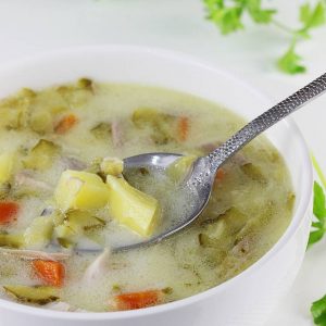 pickle soup zupa ogorkowa